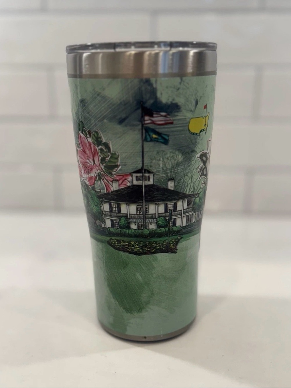 2025 Masters Tournament Golf 20oz Tervis Tumbler-Clubhouse & Amen Corner NWT